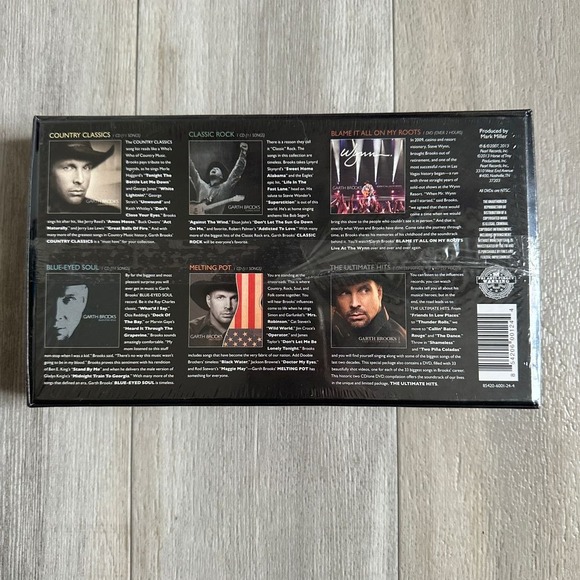 Sealed Garth Brooks Blame It All on My Roots Five Decades‎ of Influences 8 Set - Picture 2 of 4